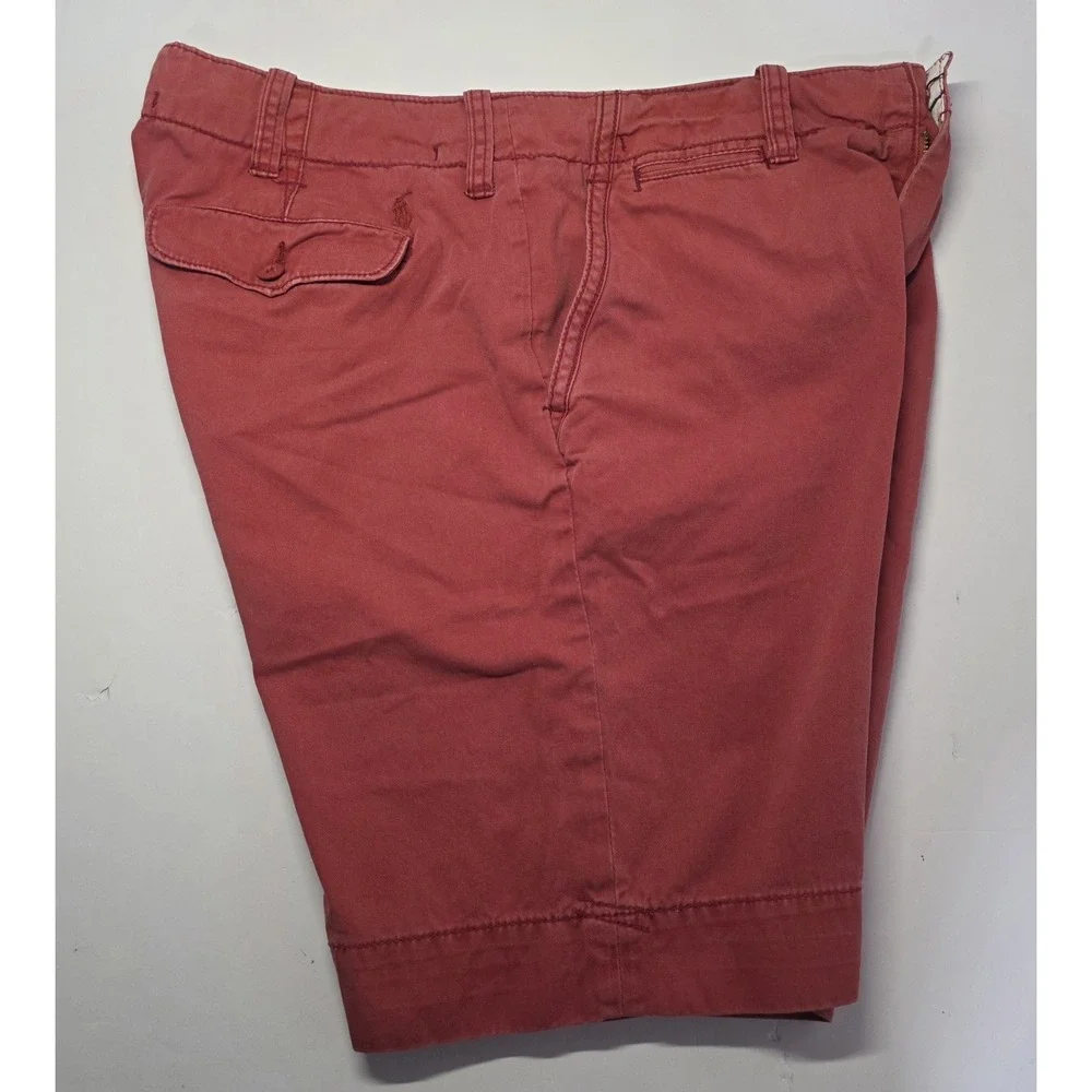 Polo Ralph Lauren Mens‎ Size 38 Red/Pink Chino Shorts